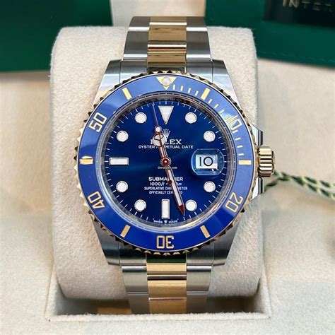 submariner 2 tone blue